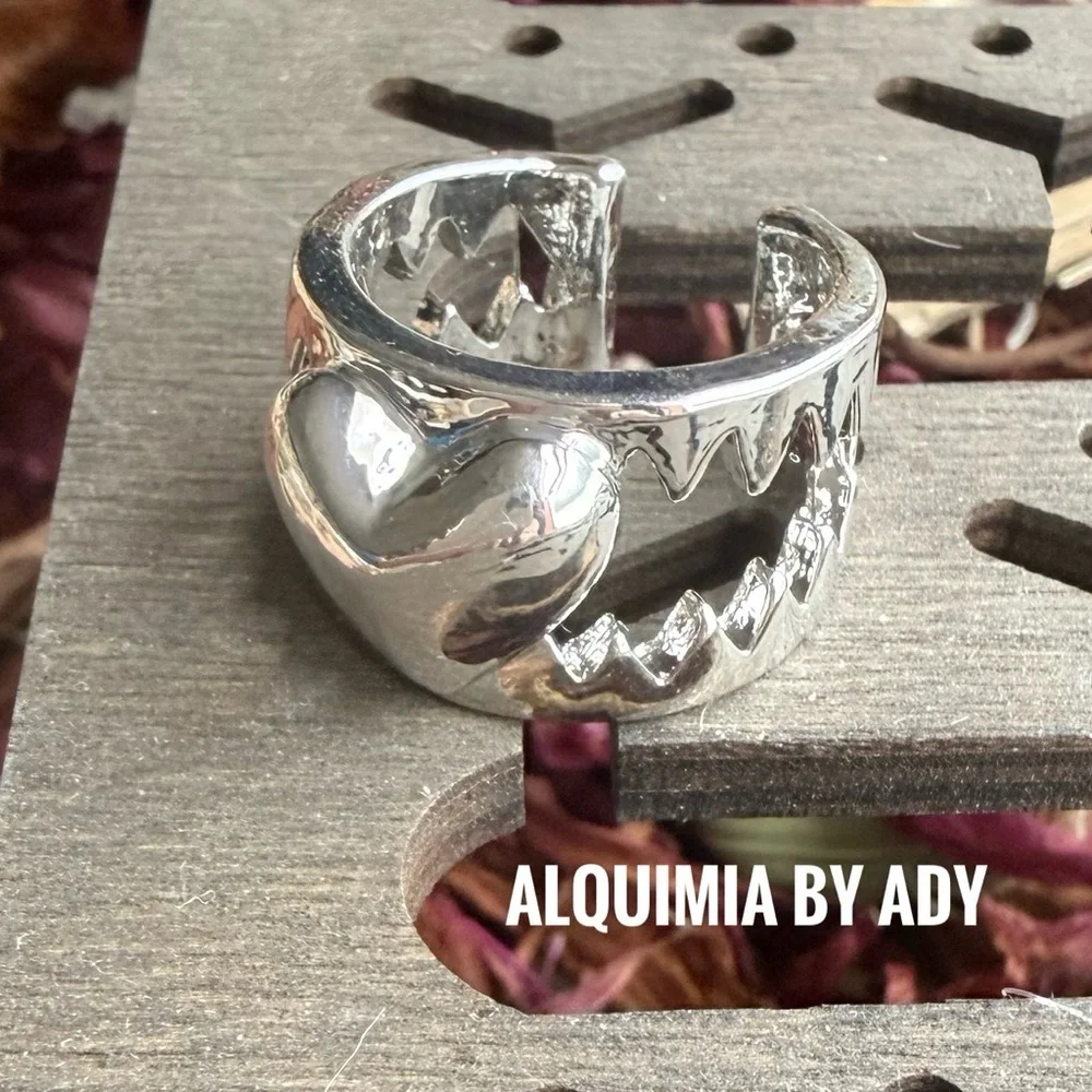 Alquimia Silver Heart Ring
